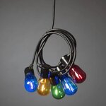 Konstsmide guirlande lumineuse avec 20 ampoules ovales multicolore
