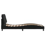 vidaXL Cadre de lit sans matelas noir 90x190 cm velours