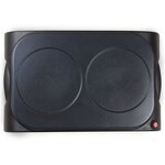 Domo crêpière double do8715p 1000 w noir