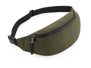 Sac banane en polyester recyclé - bg282 - vert militaire