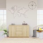 vidaXL Buffet Chêne sonoma 120x36x69 cm Bois d’ingénierie