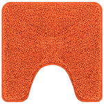 vidaXL Ensemble de tapis de bain antidérapants 3 Pièces Orange PP