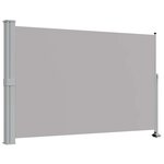 vidaXL Auvent latéral rétractable de patio 160 x 300 cm Gris
