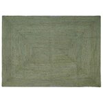 vidaXL Tapis de surface Rectangulaire Vert olive 240 x 340 cm Jute