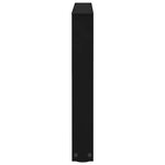vidaXL Pieds de table basse en forme de V  2 pièces  noir  50 x (42-43 3) cm  acier