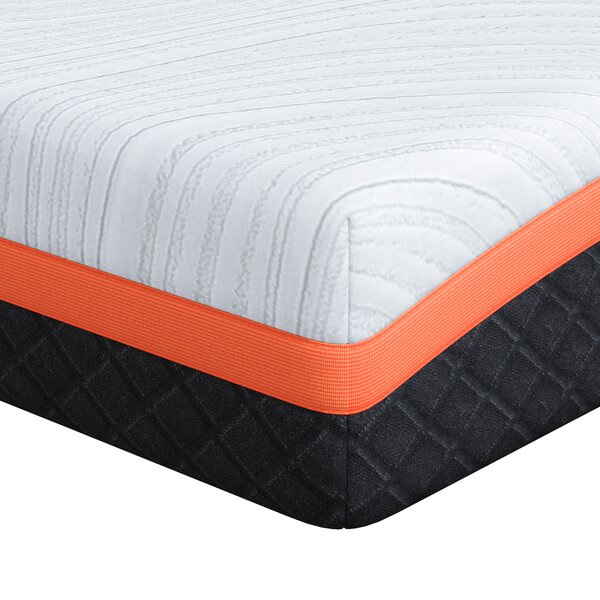 vidaXL Matelas Blanc  Gris 140 x 190 cm Mousse