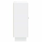 vidaXL Buffet Blanc 66 x 34 5 x 90 cm Bois d'ingénierie