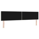 Tête de lit vidaXL en velours gris clair matelassée avec des boutons en cristal de 200 cm