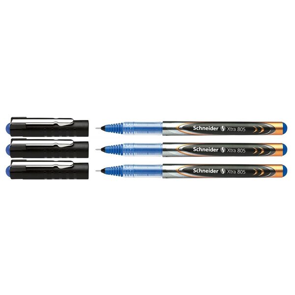 Roller à encre Xtra 805 05 bleu x 3 SCHNEIDER
