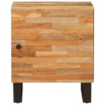 vidaXL Cabinet de chevet Marron 40 x 33 x 46 cm Bois de mangue massif