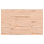 vidaXL Établi 100x60x81 5 cm bois massif de hêtre rectangulaire