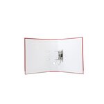 Classeur À Levier Polypropylène Dos De 75mm - Rouge - X 20 - Exacompta
