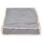 vidaXL Coussin de canapé palette Anthracite 120x40x7 cm