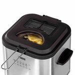 Princess Mini friteuse et fondue 840 W 1 2 L Argenté 182611