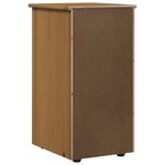 vidaXL Armoire Marron miel 34 x 39 x 61 5 cm Bois de Pin Massif