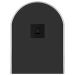 vidaXL Miroir mural Argenté 60x25 cm Ovale