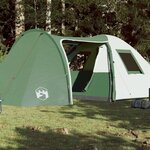 vidaXL Tente familiale à dôme 6 personnes vert imperméable
