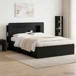 vidaXL Cabinet de Tête de Lit avec stockage Bois d’ingénierie