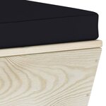 vidaXL Salon de jardin palette 6 Pièces avec coussins bois d'épicéa