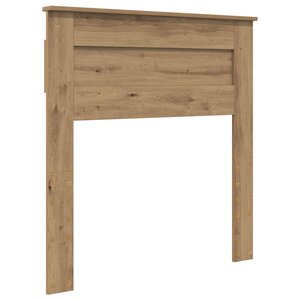 vidaXL Tête de lit Chêne artisanal 80 cm Bois d'ingénierie