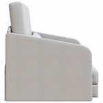 vidaXL Canapé-Lit Gris nuage 65 x 80 x 83 cm Velours