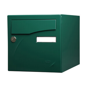 Boîte aux lettres 1 porte  Préface  RAL 6005B vert