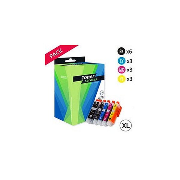 Compatible Epson 26XL Pack 15 cartouches Noir cyan magenta jaune T2636