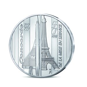 Concorde Monnaie de 10€ Argent