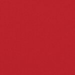 vidaXL Auvent latéral rétractable de patio 140x500 cm Rouge