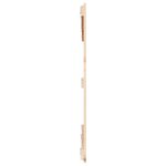 vidaXL Tête de lit murale 147x3x90 cm Bois massif de pin