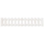 vidaXL Lit surélevé de jardin design de clôture 150x30x30cm pin massif
