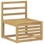 vidaXL Ensembles de canapés 6 Pièces Blanc Bois d'Acacia Massif