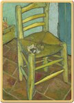 Monnaie CHAIR Vincent Masterpieces Van Gogh 1/500 Oz Or 1$ Tokelau 2022