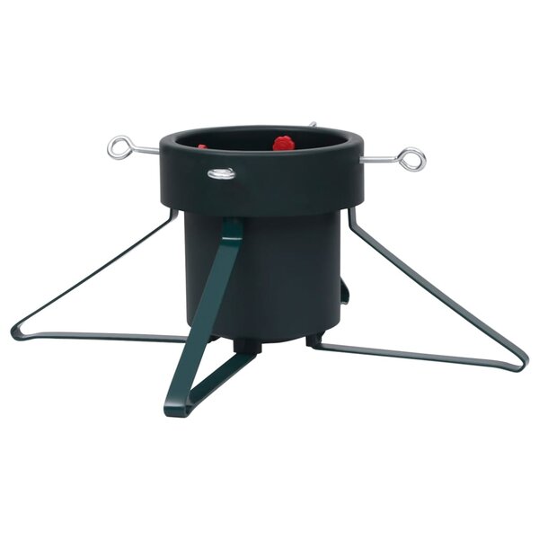 vidaXL Support de sapin de Noël Noir 46x46x19 cm