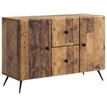 vidaXL Buffet Bois ancien 89 x 34 5 x 60 cm Bois d'ingénierie