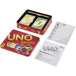 Uno deluxe jeu de cartes - 2 a 10 joueurs - 7 ans et +