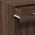 vidaXL Buffet chêne marron 40x42 5x93 cm bois d'ingénierie