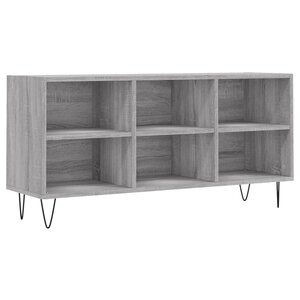 vidaXL Meuble TV sonoma gris 103 5x30x50 cm bois d'ingénierie