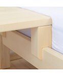 Lit cabane VILLY 2 places 90 x 160 bois naturel