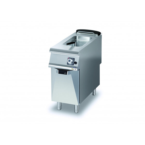 Friteuse gaz sur meuble diamante 90 série 900 brûleur interne - 15 litres - olis -  - acier inoxydable 400x900x870mm