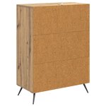 vidaXL Armoire à tiroirs 66 x 34 5 x 90 cm Bois d'ingénierie