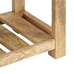 vidaXL Buffet 120 x 30 x 75 cm Bois de manguier massif