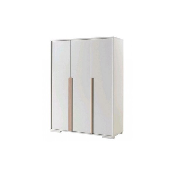 LONDON Armoire 3 Portes Blanc mat