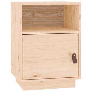vidaXL Table de chevet 40x34x55 cm Bois de pin solide