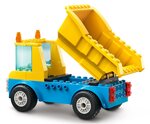 LEGO City - Ensemble de Construction Camions de Chantier et Grue à Boule de Démolition - 60391