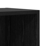 vidaXL Meuble TV 4 Pièces Noir 37 x 35 x 37 cm Bois d'ingénierie
