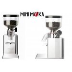 TAURUS - Moulin à café semi-professionnel - 200W - Capacité 500g de café en grain - 700 tr/min- Inox et transparent