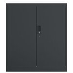 vidaXL Classeur anthracite 79x40x90 cm acier