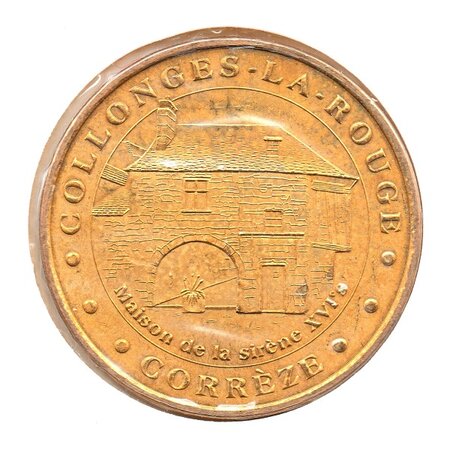 Mini médaille monnaie de paris 2008 - maison de la sirène