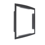 Cadre d'encastrement gris anthracite aspect sablé